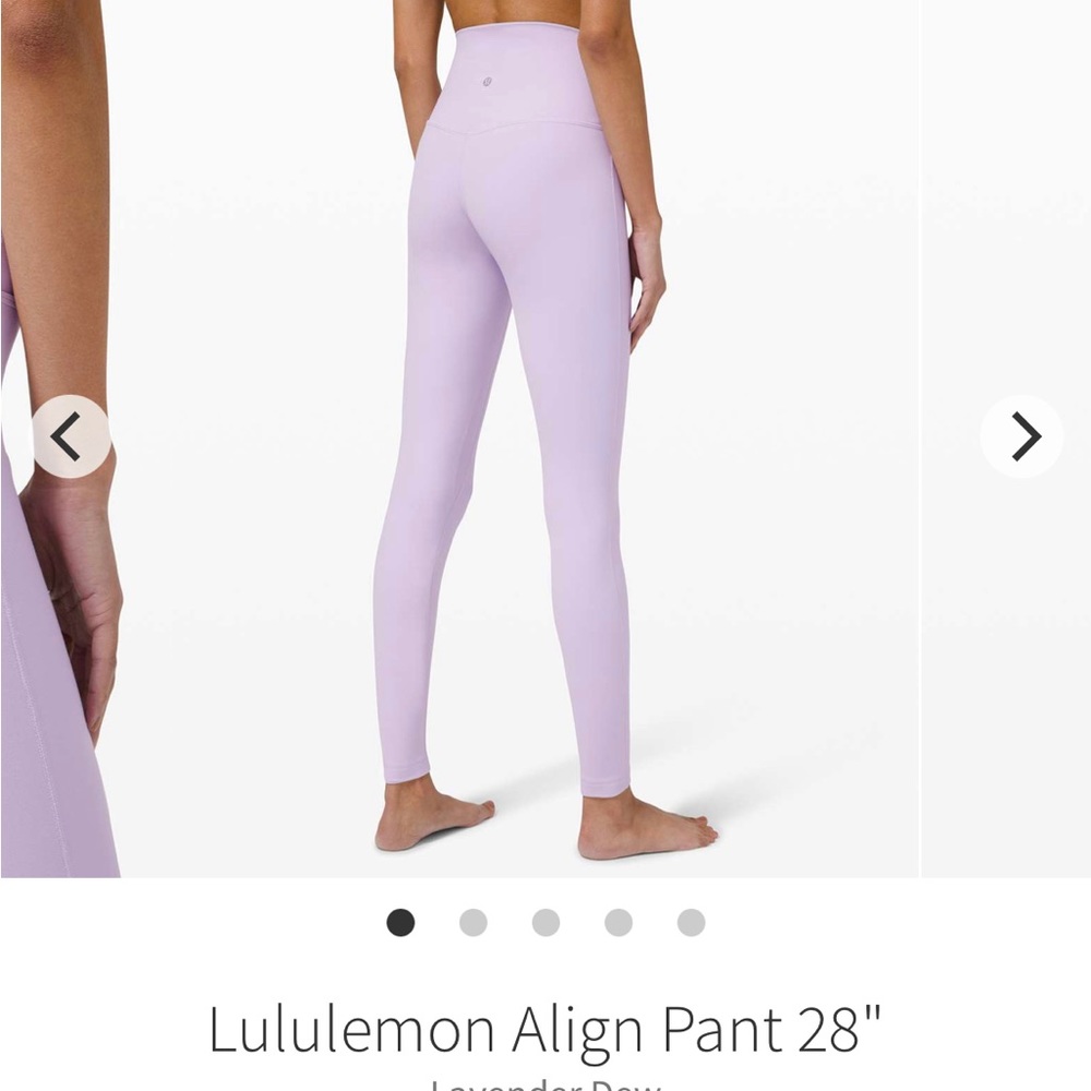 NWT Lululemon Align size 6 legging